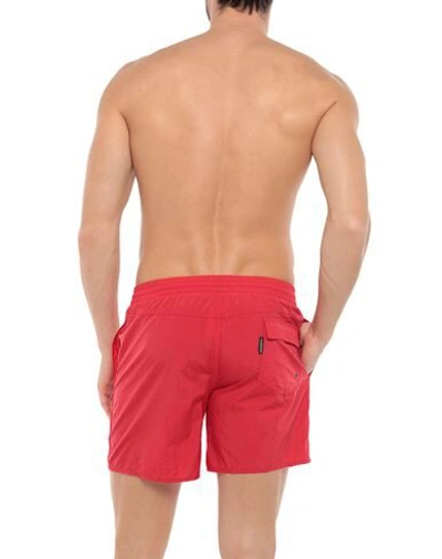 Shop Speedo Man Swim Trunks Red Size S Nylon
