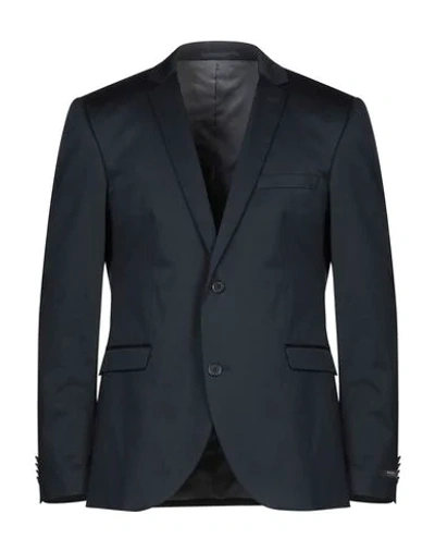 Shop Jack & Jones Premium Suit Jackets In Dark Blue