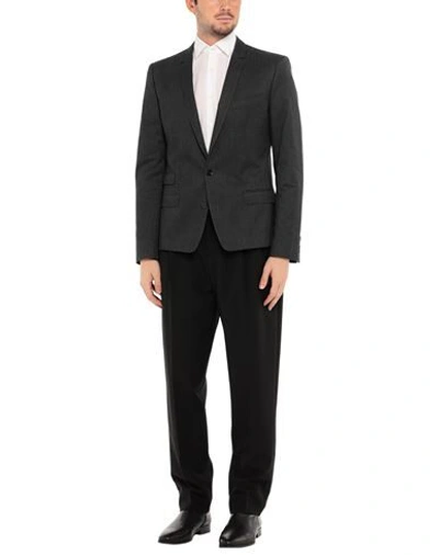 Shop Dolce & Gabbana Suit Jackets In Steel Grey