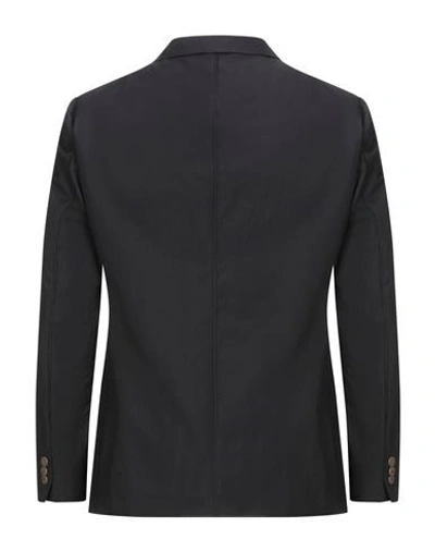 Shop Maurizio Miri Suit Jackets In Dark Blue