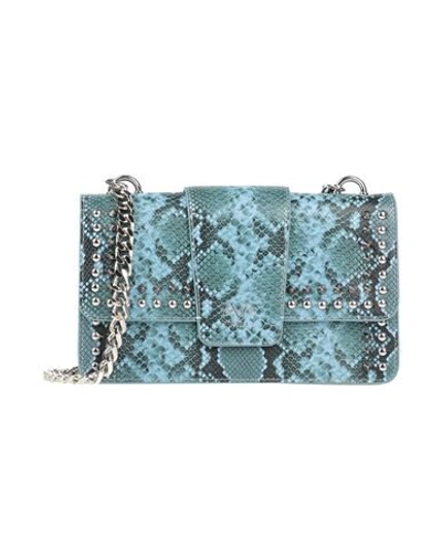 Shop 19v69 By Versace Handbags In Azure