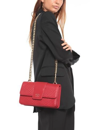 Shop 19v69 By Versace Handbags In Red