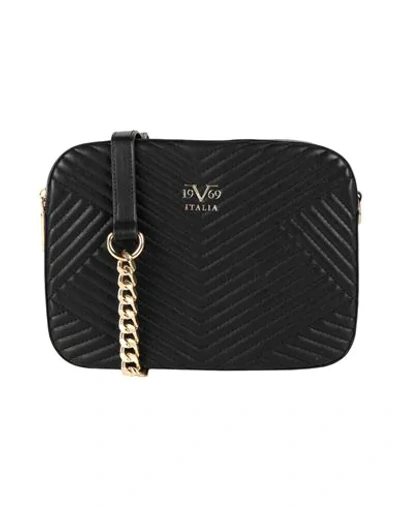Shop 19v69 By Versace Work Bags In Black