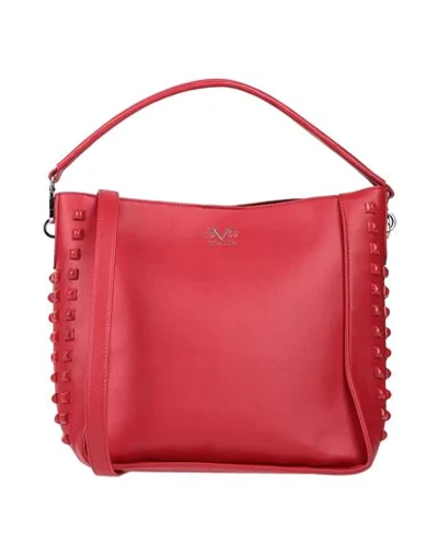Shop 19v69 By Versace Handbags In Red