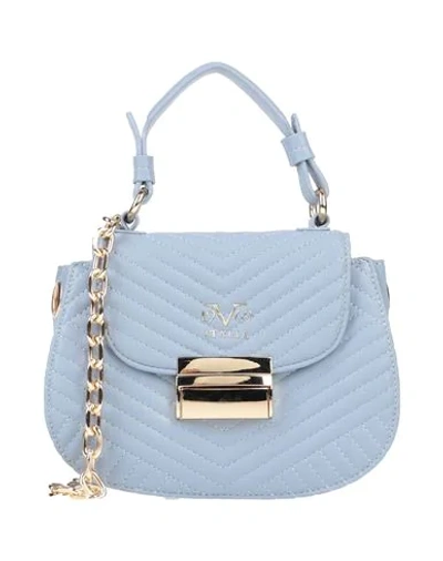Shop 19v69 By Versace Handbags In Sky Blue