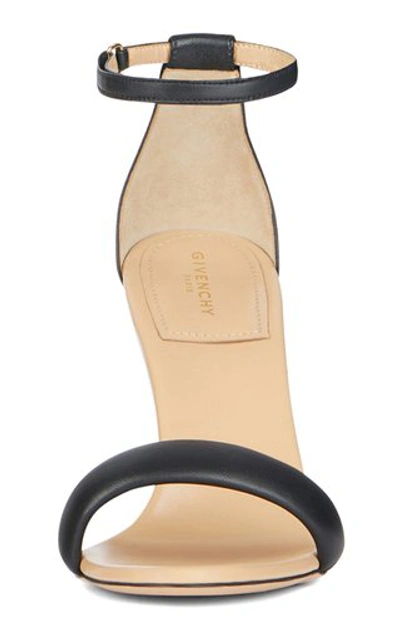 Shop Givenchy Women's Carene Leather Sandals In Black