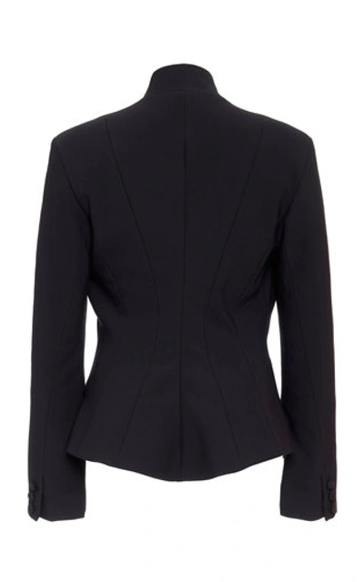 Shop Aliã©tte Wool Double Breasted Jacket In Black