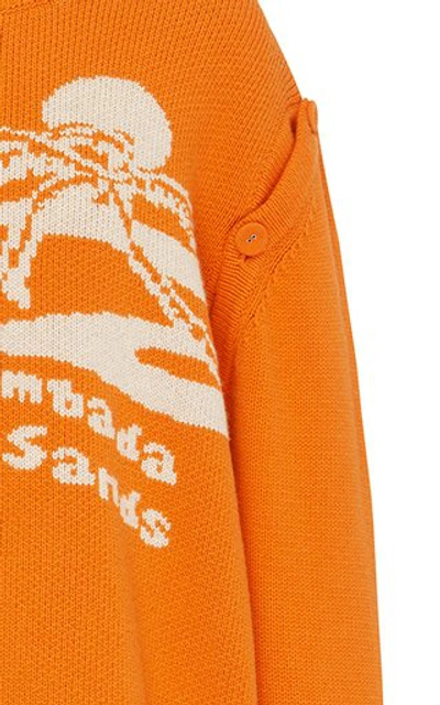 Shop Christopher Esber Women's Lambada Sands Oversized Knit Sweater In Orange