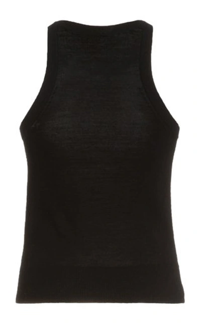Shop Co Women's Wool Knit Tank Top In Black