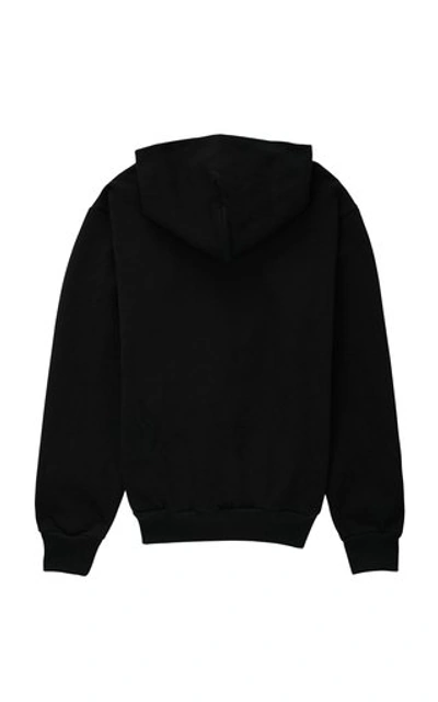 Shop Sporty And Rich Women's Health Club Cotton-blend Hoodie In Black