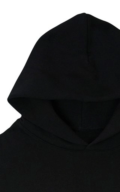 Shop Sporty And Rich Women's Health Club Cotton-blend Hoodie In Black