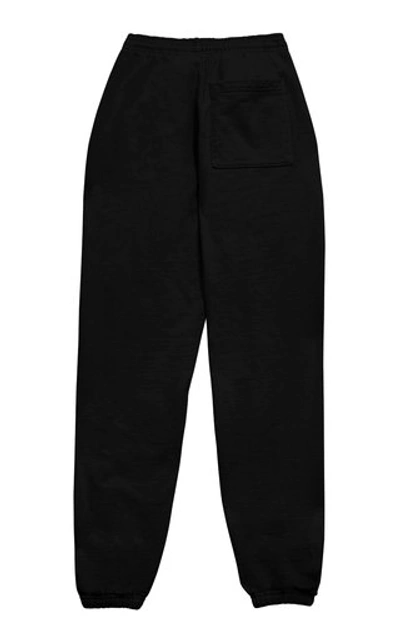 Shop Sporty And Rich Women's Health Club Cotton-blend Sweatpants In Black