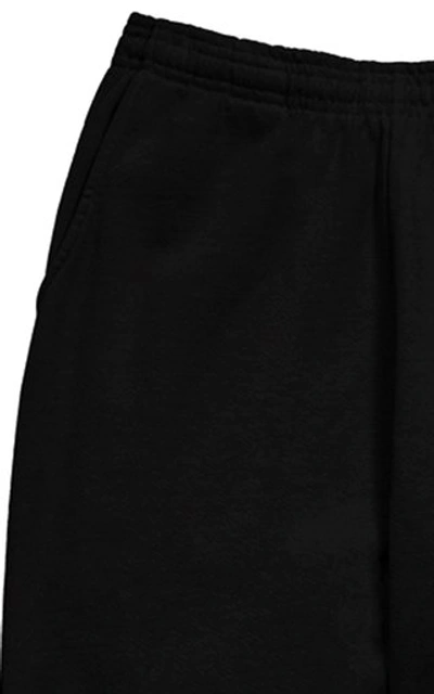 Shop Sporty And Rich Women's Health Club Cotton-blend Sweatpants In Black