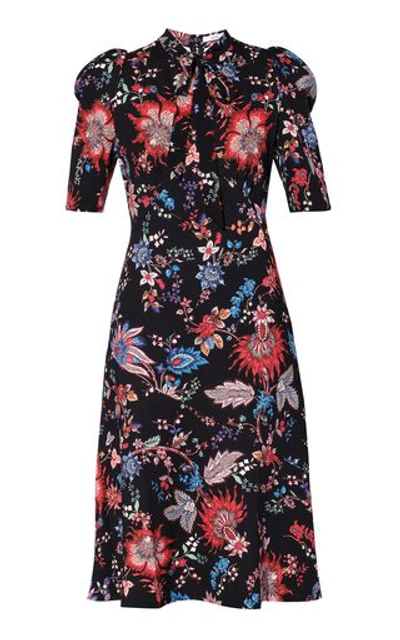 Shop Erdem Women's Norene Dress In Multi