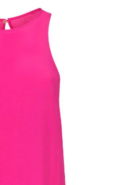 Shop Three Graces London Women's Nalini Crepe Maxi Dress In Pink