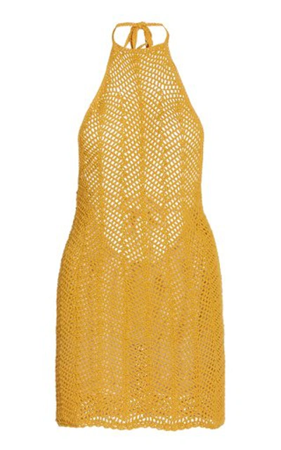 Shop Akoia Swim Women's Noelie Dress In Yellow
