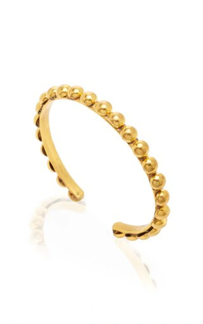 Shop Sylvia Toledano Dots Gold-plated Cuff