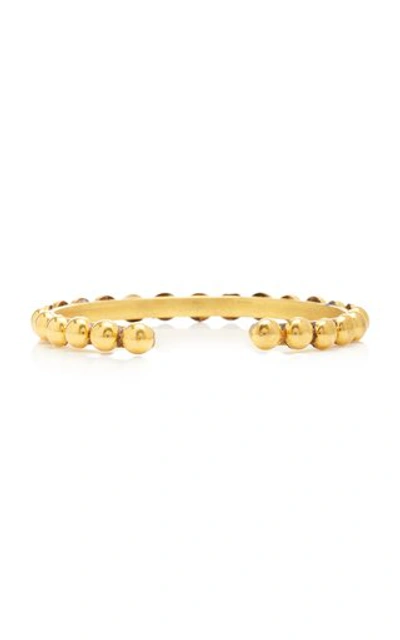 Shop Sylvia Toledano Dots Gold-plated Cuff