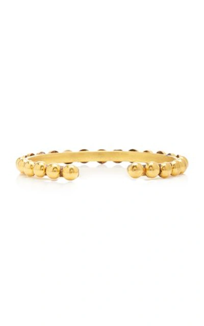 Sylvia Toledano Dots Gold-plated Cuff In Gold