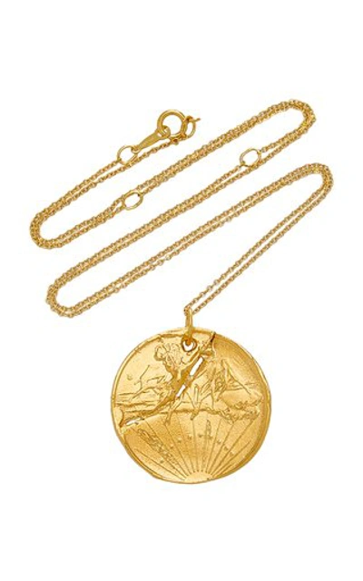 Shop Alighieri Women's The Fractured Poet 24k Gold-plated Necklace