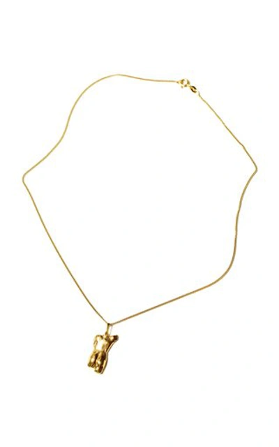 Shop Pamela Card Women's The Last Grace 24k Gold-plated Necklace