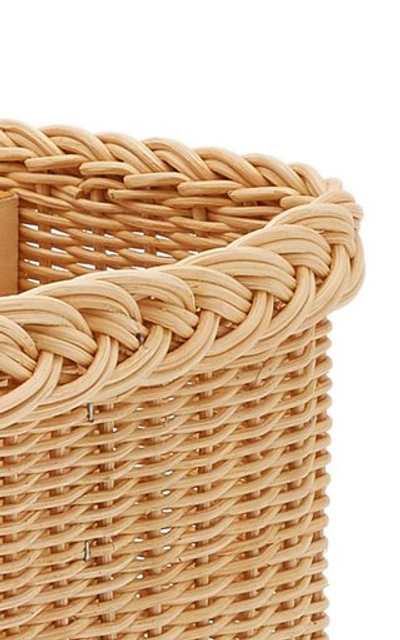 Shop Moda Domus Raffia Condiments Holder In Neutral