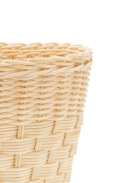 Shop Moda Domus Raffia Woven Basket In Neutral