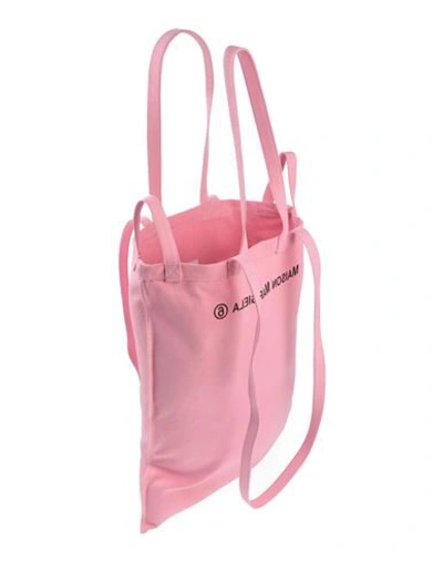 Shop Mm6 Maison Margiela Handbags In Pink