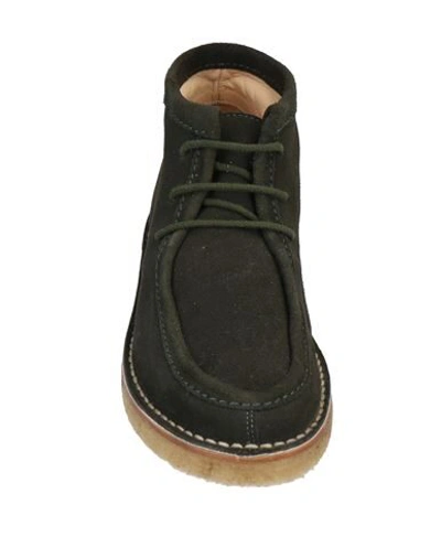 Shop Lerews Ankle Boots In Dark Green