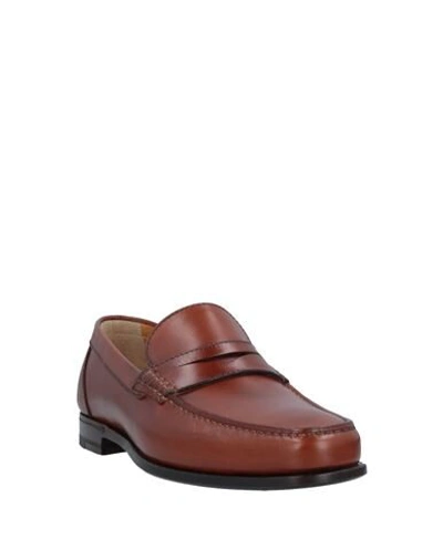 Shop A.testoni Loafers In Brown