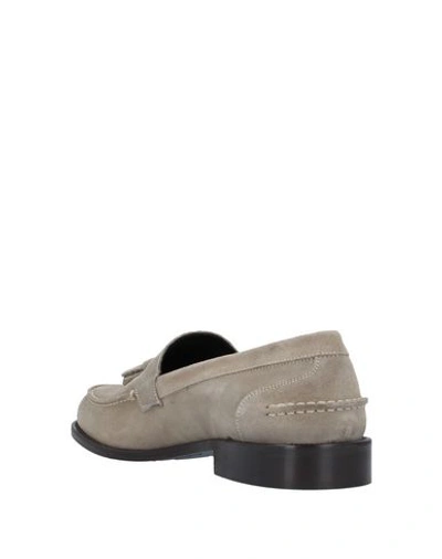 Shop L&g Loafers In Khaki