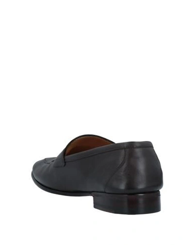 Shop A.testoni Loafers In Dark Brown