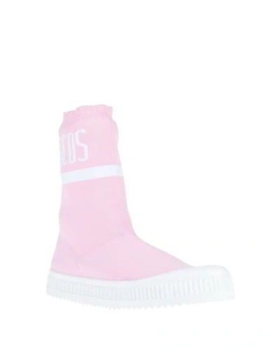 Shop Gcds Ankle Boots In Pink