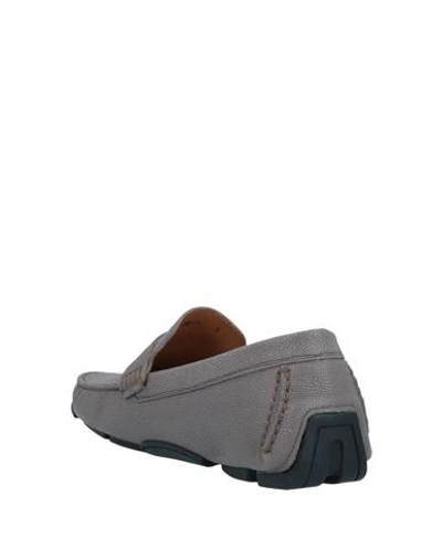 Shop A.testoni Loafers In Grey