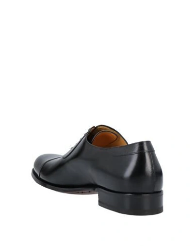 Shop A.testoni Lace-up Shoes In Black