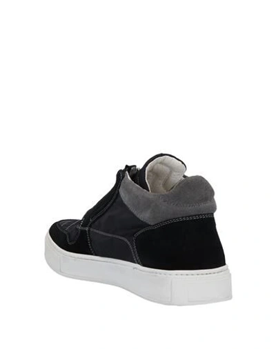 Shop Alberto Guardiani Sneakers In Black