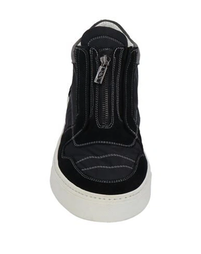 Shop Alberto Guardiani Sneakers In Black