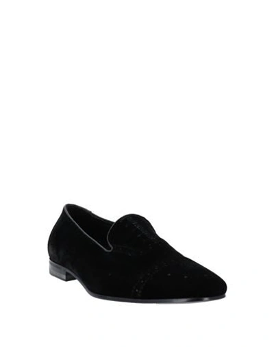 Shop Alberto Moretti Loafers In Black