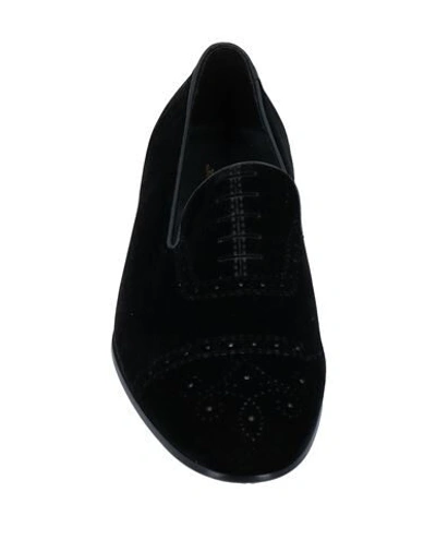 Shop Alberto Moretti Loafers In Black