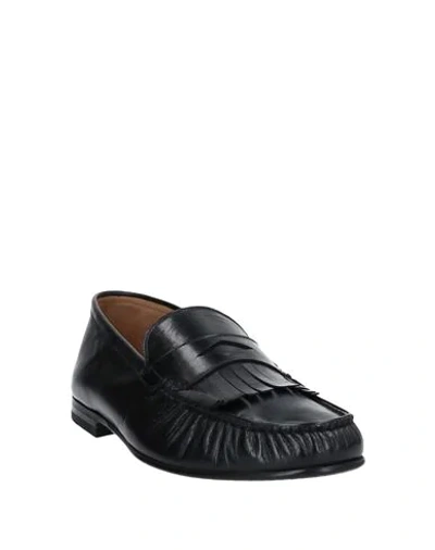 Shop Bally Man Loafers Black Size 9 Lambskin