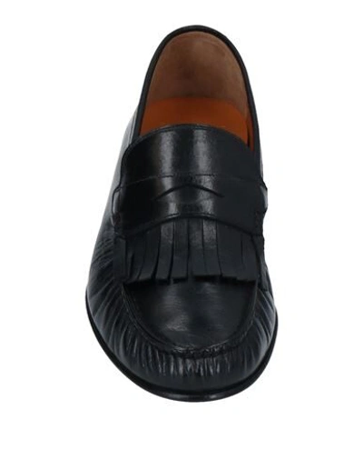 Shop Bally Man Loafers Black Size 9 Lambskin