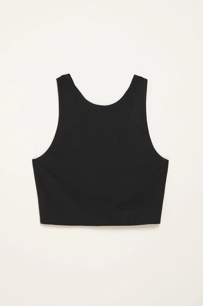 Girlfriend Collective Black Dylan Tank Bra In Multicolor