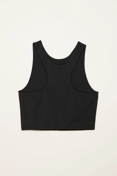 Girlfriend Collective Black Dylan Tank Bra In Multicolor