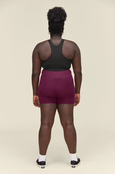 Girlfriend Collective Black Dylan Tank Bra In Multicolor