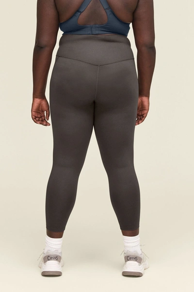 Girlfriend Collective High-rise Slim-fit Stretch-woven Leggings In Gray