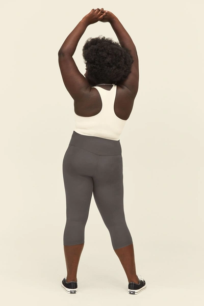 Girlfriend Collective High-rise Slim-fit Stretch-woven Leggings In Gray