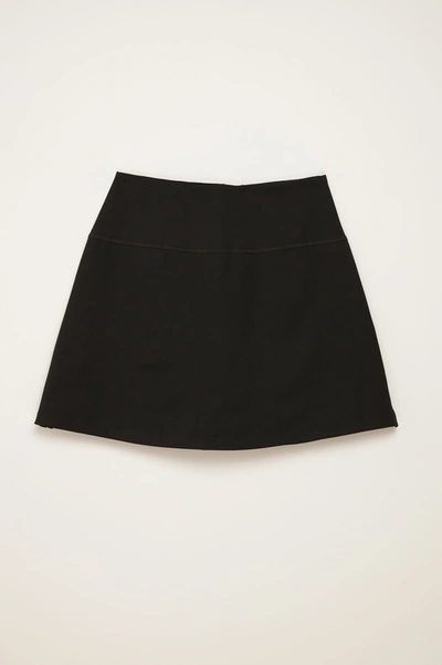 Girlfriend Collective Black Sport Skort In Multicolor