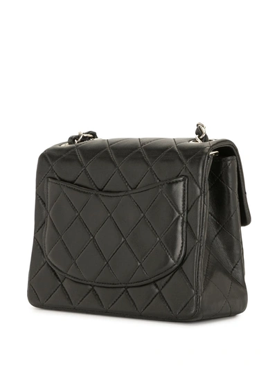 Pre-owned Chanel 2000 Quilted Shoulder Bag In Black