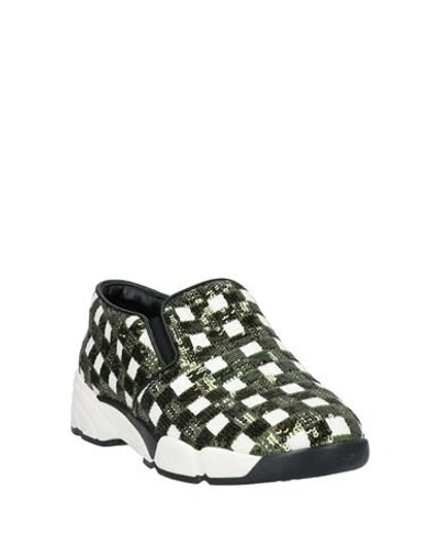 Shop Pinko Sneakers In Military Green