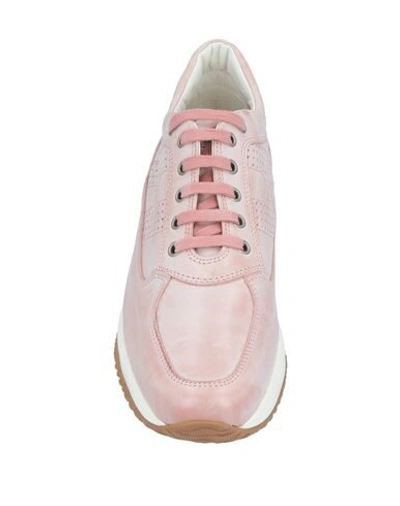 Shop Hogan Sneakers In Light Pink